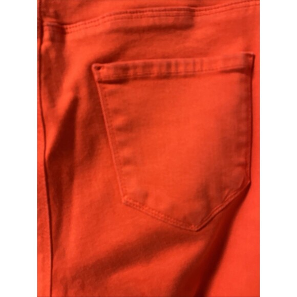 L'AGENCE Bright Orange High Rise Skinny Jeans Size 27 - Picture 7 of 8